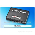 2013 New mini HDMI splitter 1 in 2 out HD-102S